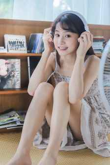 女子精油SPA按摩全身放松